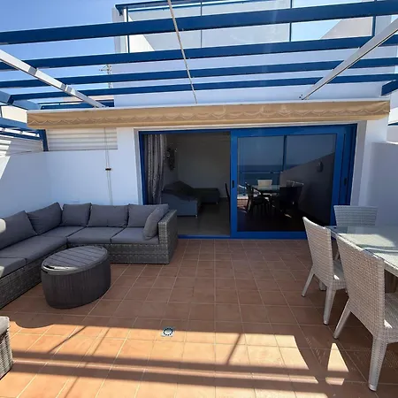 Penthouse Vista Mar, Gran Tarajal, Bis 6 Pers, Strandnah, Pool, Fitness *