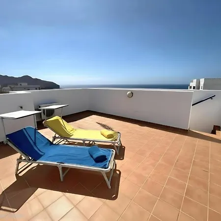 아파트 Penthouse Vista Mar, Gran Tarajal, Bis 6 Pers, Strandnah, Pool, Fitness 그란 타라할