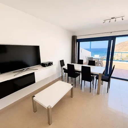 Penthouse Vista Mar, Gran Tarajal, Bis 6 Pers, Strandnah, Pool, Fitness 아파트 그란 타라할